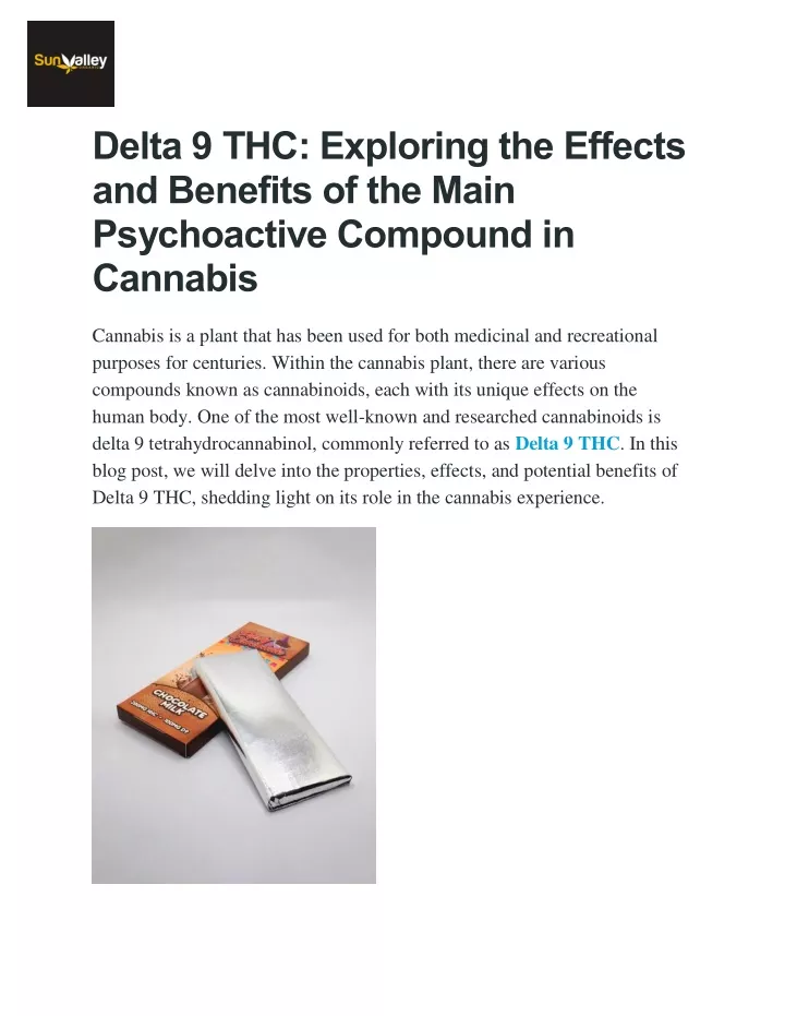 delta 9 thc exploring the effects and benefits
