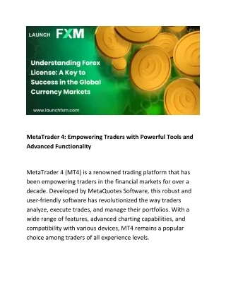 Empowering Traders with Powerful Tools and Advanced Functionality