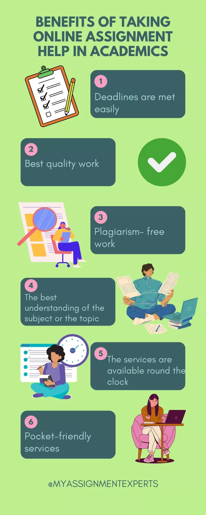 benefits of taking online assignment help