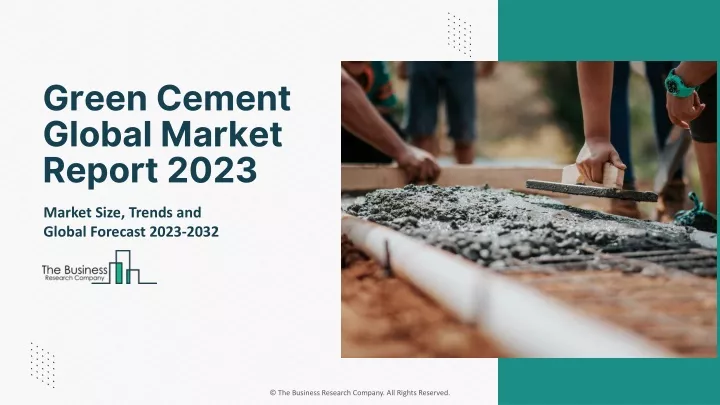 green cement global market report 2023