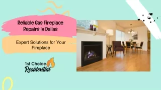 Reliable Gas Fireplace Repairs in Dallas - Expert Solutions for Your Fireplace