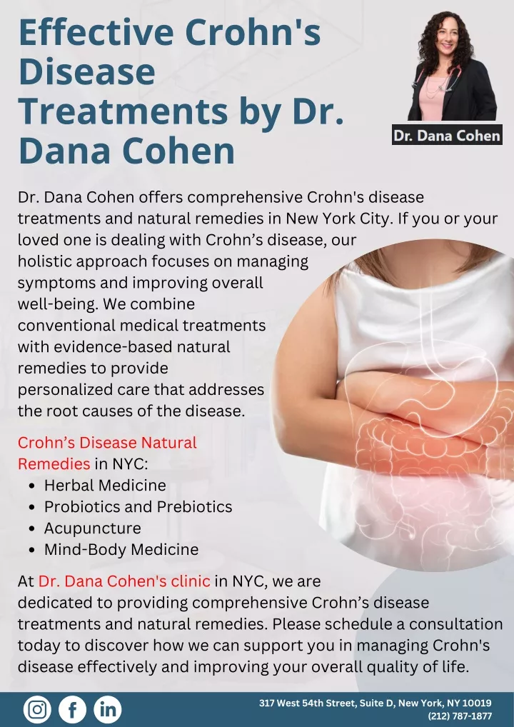 effective crohn s disease treatments by dr dana