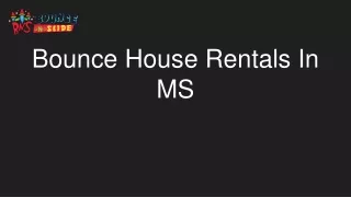 bounce house rentals in ms