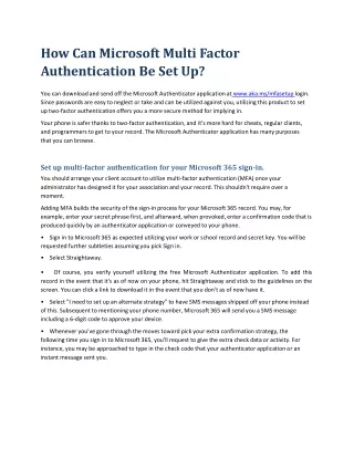 How-Can-Microsoft-Multi-Factor-Authentication-Be-Set-Up