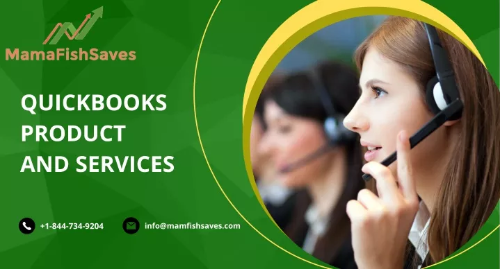 quickbooks product and services