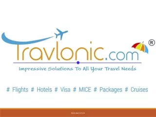 Travlonic Helps you plan the Perfect Vacation