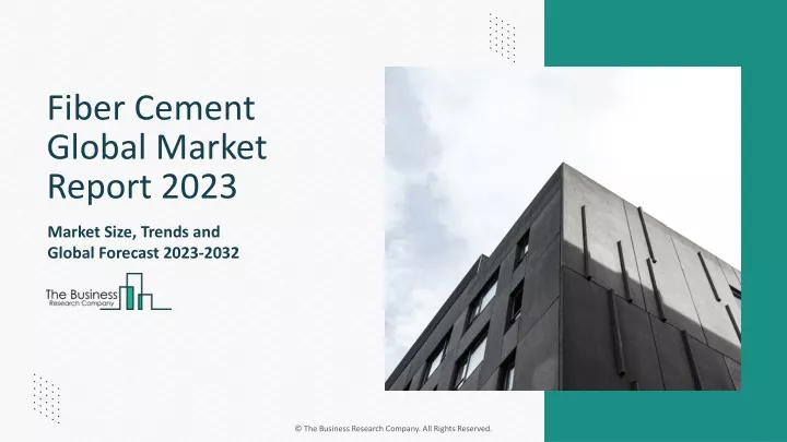fiber cement global market report 2023