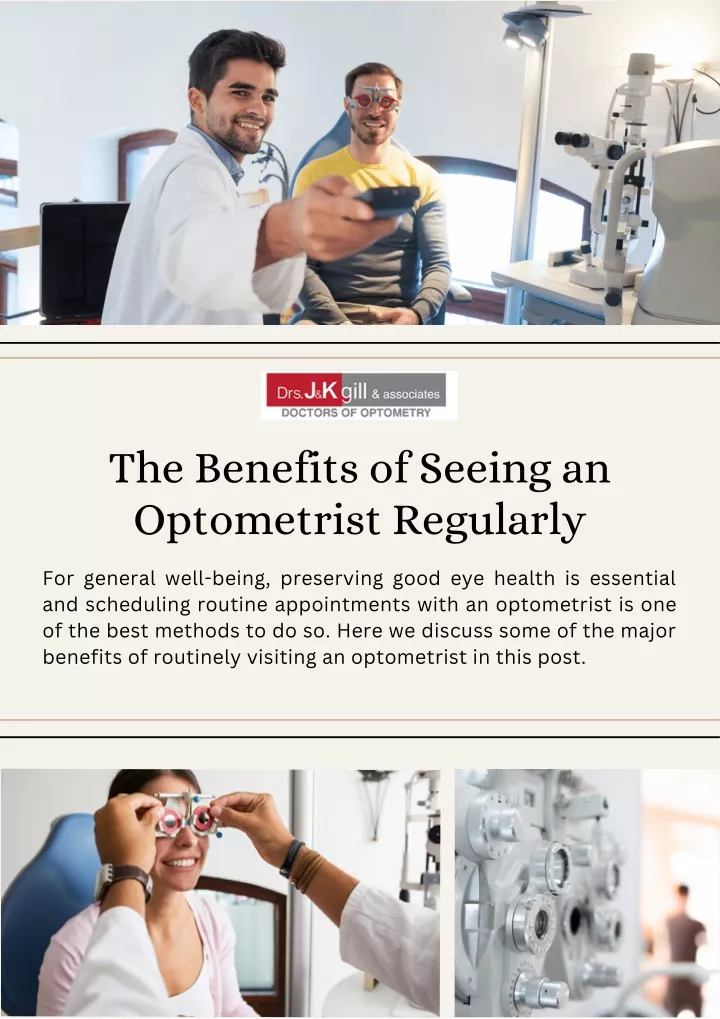 the benefits of seeing an optometrist regularly