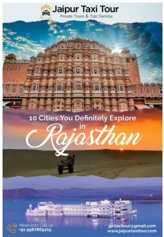 10 Cities You Definitely Explore In Rajasthan