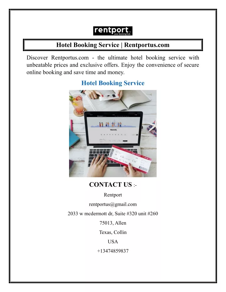 hotel booking service rentportus com
