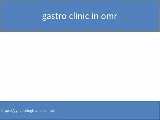 gastroenterology doctor in chennai
