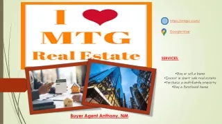 Buyer Agent Services in Anthony, NM