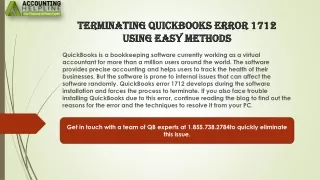 terminating quickbooks error 1712 using easy methods