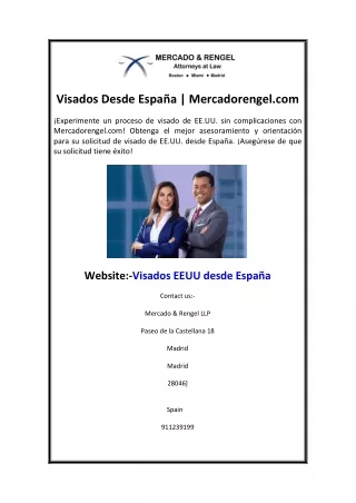 visados desde espa a mercadorengel com