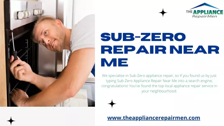 sub zero repair near me