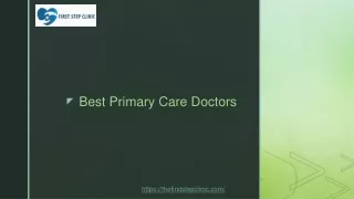 Best Primary Care Doctors