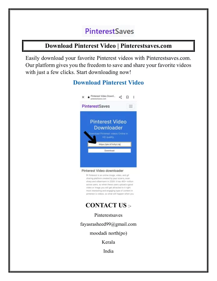 download pinterest video pinterestsaves com