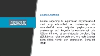 Louise Lagerling louiselagerling.se.