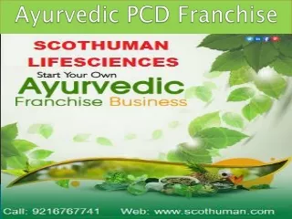 Why Ayurvedic PCD Franchise is a Lucrative Business Opportunity