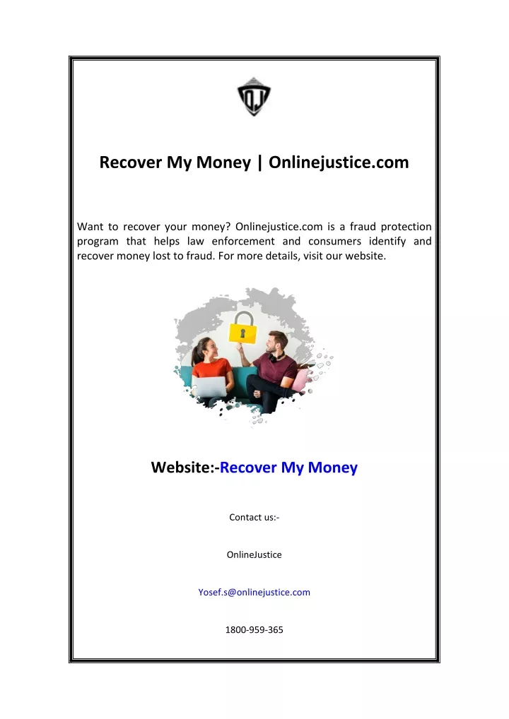 recover my money onlinejustice com