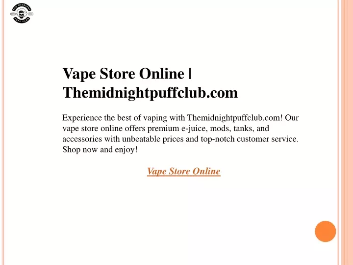 vape store online themidnightpuffclub