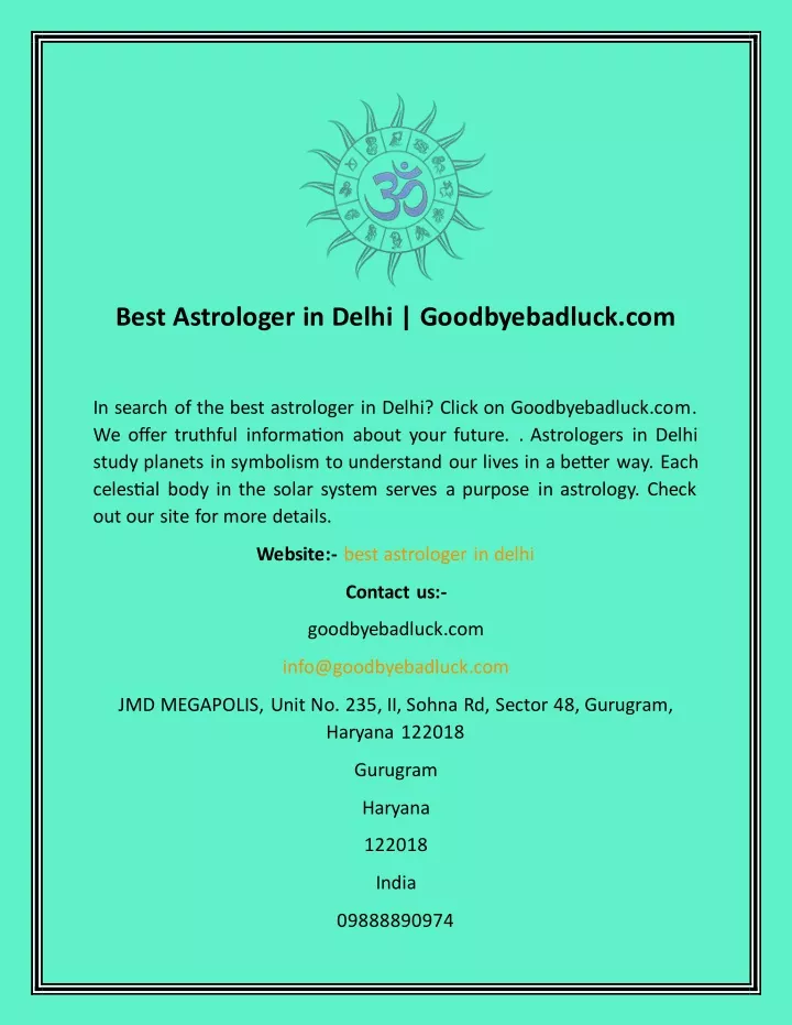 best astrologer in delhi goodbyebadluck com
