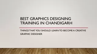 graphic design training in chandigarh