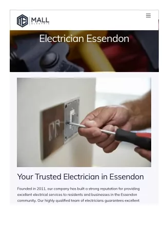 Electrician Essendon