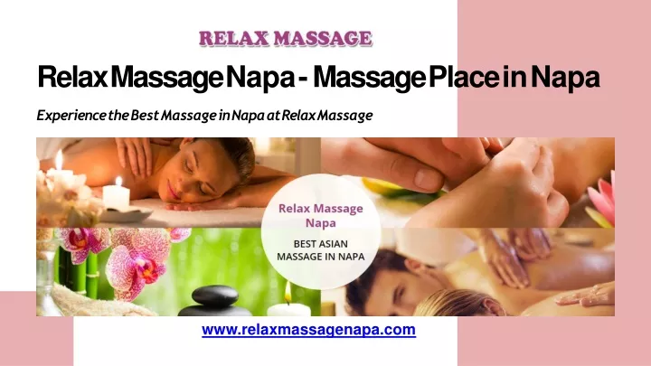 relax massage napa massage place in napa