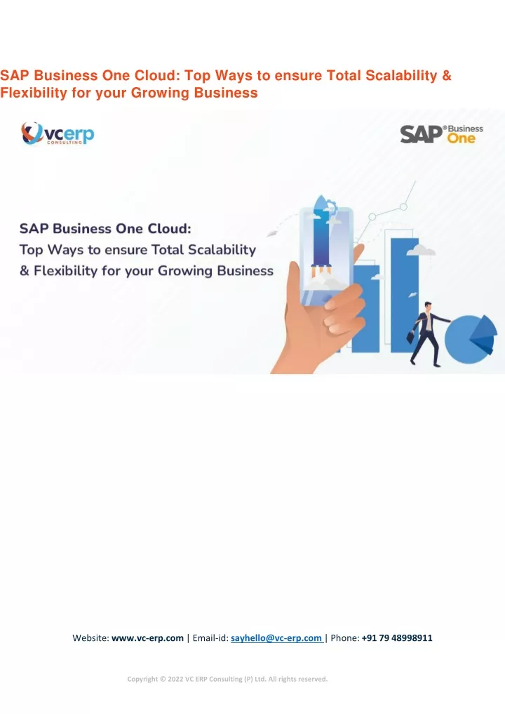 sap business one cloud top ways to ensure total