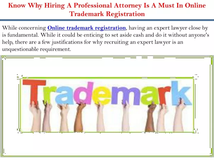 know why hiring a professional attorney is a must