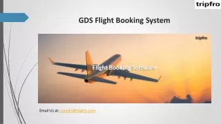 gds flight booking system