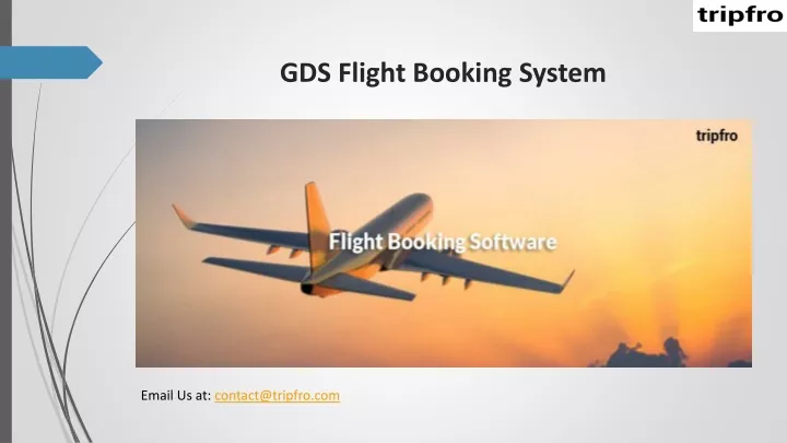 gds flight booking system