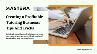 creating a profitable tutoring business tips