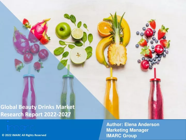 global beauty drinks market research report 2022