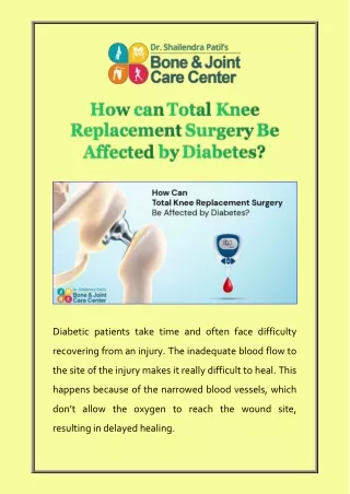 diabetic patients take time and often face