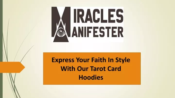 express your faith in style with our tarot card