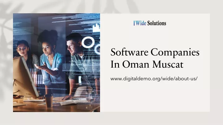 software companies in oman muscat