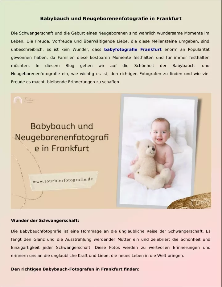 babybauch und neugeborenenfotografie in frankfurt