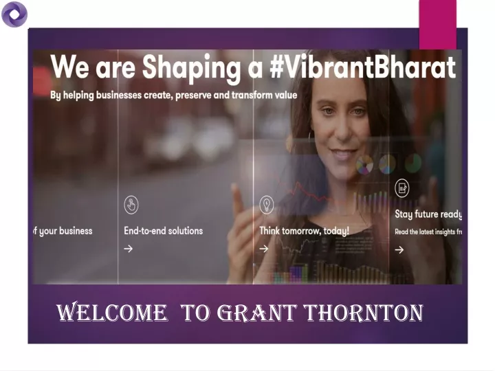 welcome to grant thornton