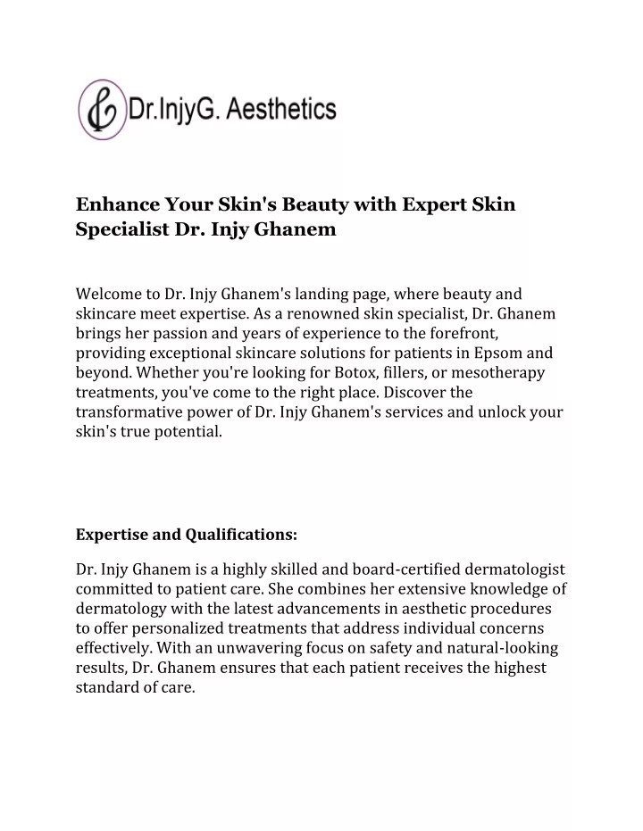 enhance your skin s beauty with expert skin