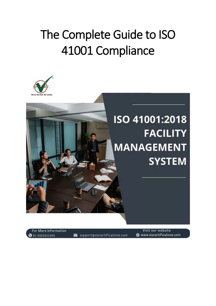 the complete guide to iso the complete guide