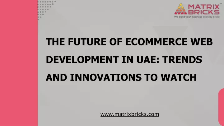 the future of ecommerce web development in uae trends and innovations to watch