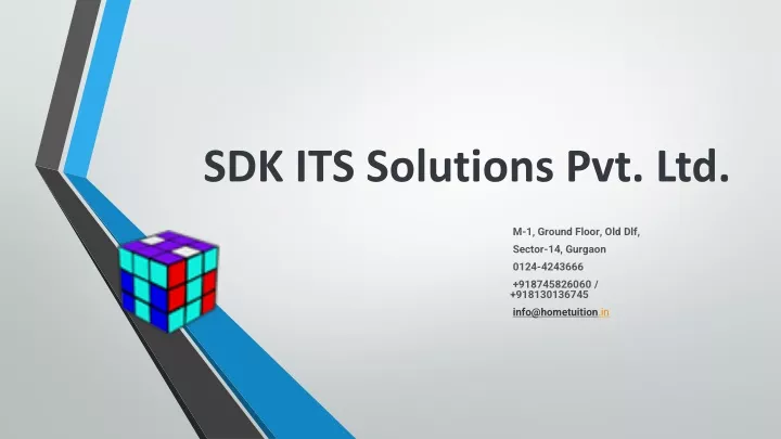 sdk its solutions pvt ltd