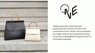 Luxury Vegan Handbags
