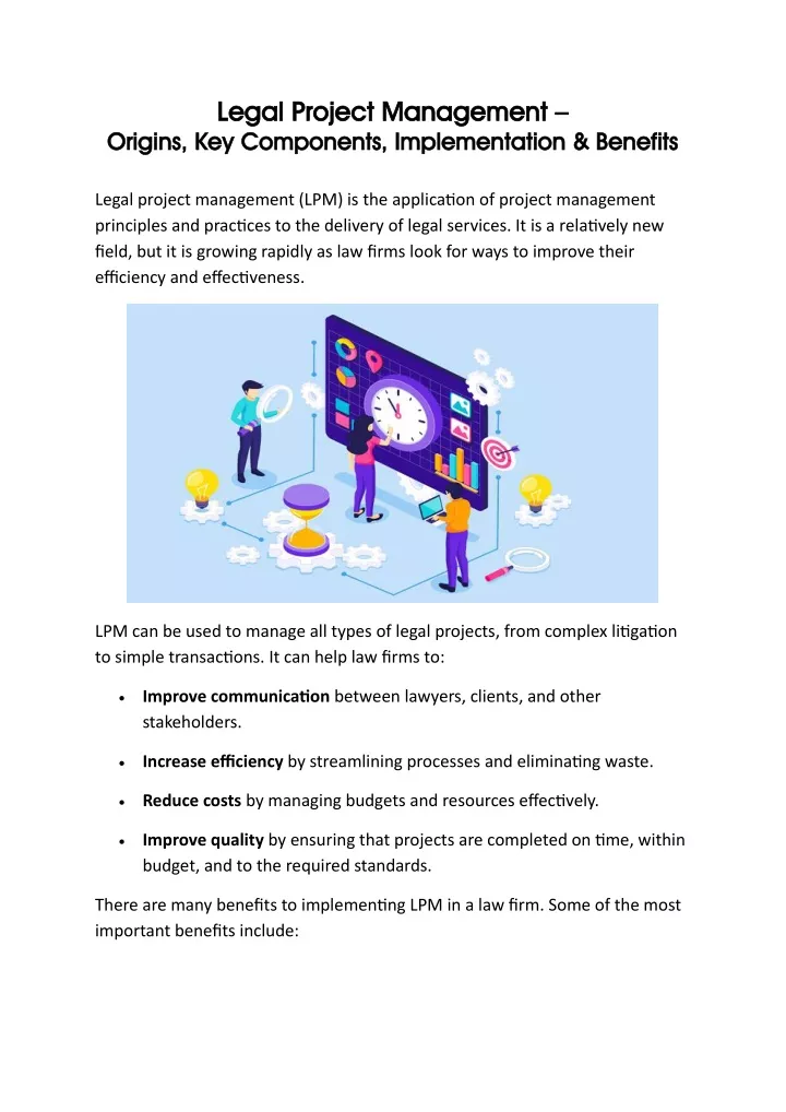 legal project management legal project management