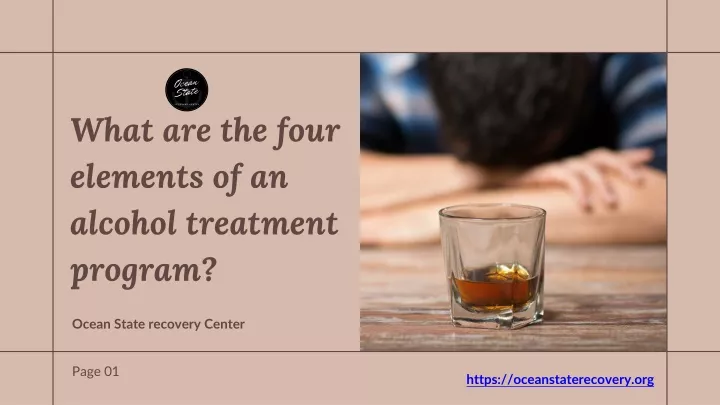 what are the four elements of an alcohol