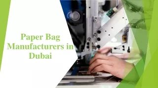 Paper Bag Manufacturers