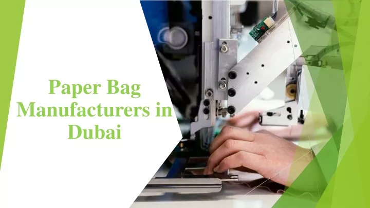 paper bag manufacturers in dubai