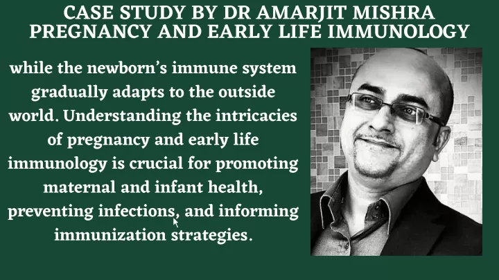 case study by dr amarjit mishra pregnancy